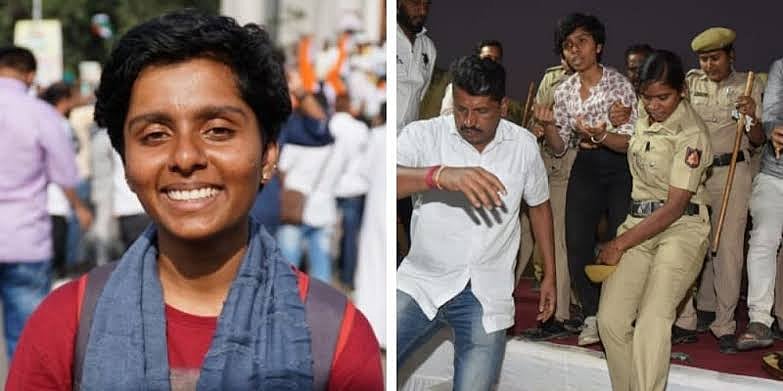 Those booked by police under draconian laws: Amulya Leona 
