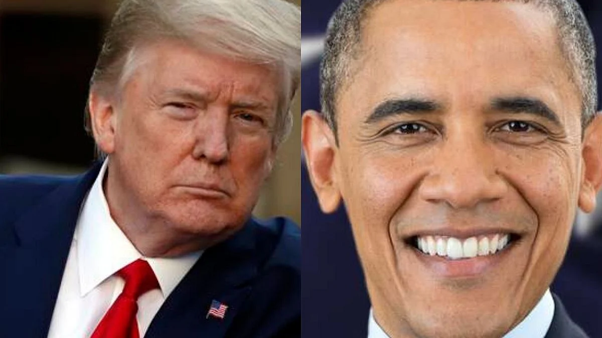 US President Donald Trump and Barack Obama (Photo Courtesy: social media)