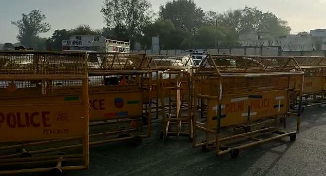 As a cautious to prevent the spread of COVID-19<b>, </b>Haryana government sealed its border with Delhi