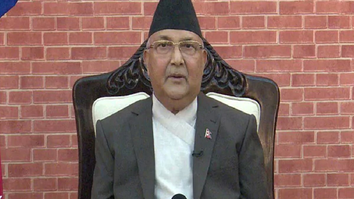 Nepal Prime Minister KP Oli (Photo Courtesy: Twitter)