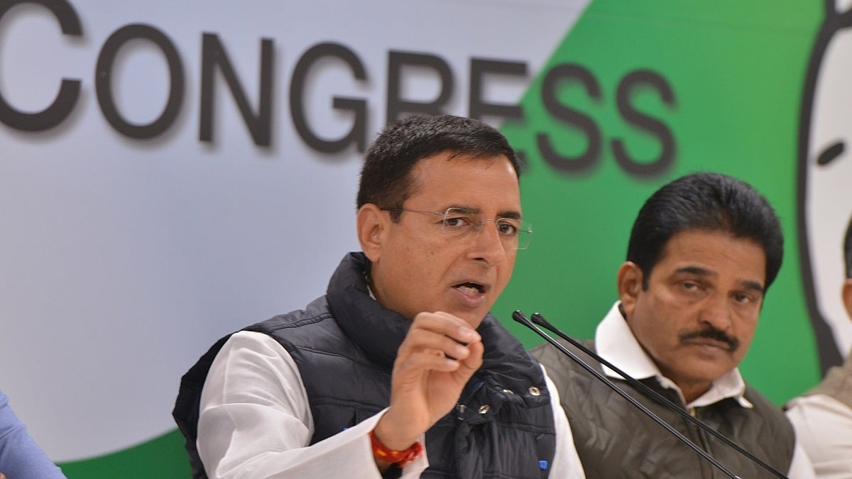 Chief Spokesperson of the Congress, Randeep Surjewala (Photo Courtesy: IANS)