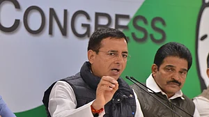 Chief Spokesperson of the Congress, Randeep Surjewala (Photo Courtesy: IANS)