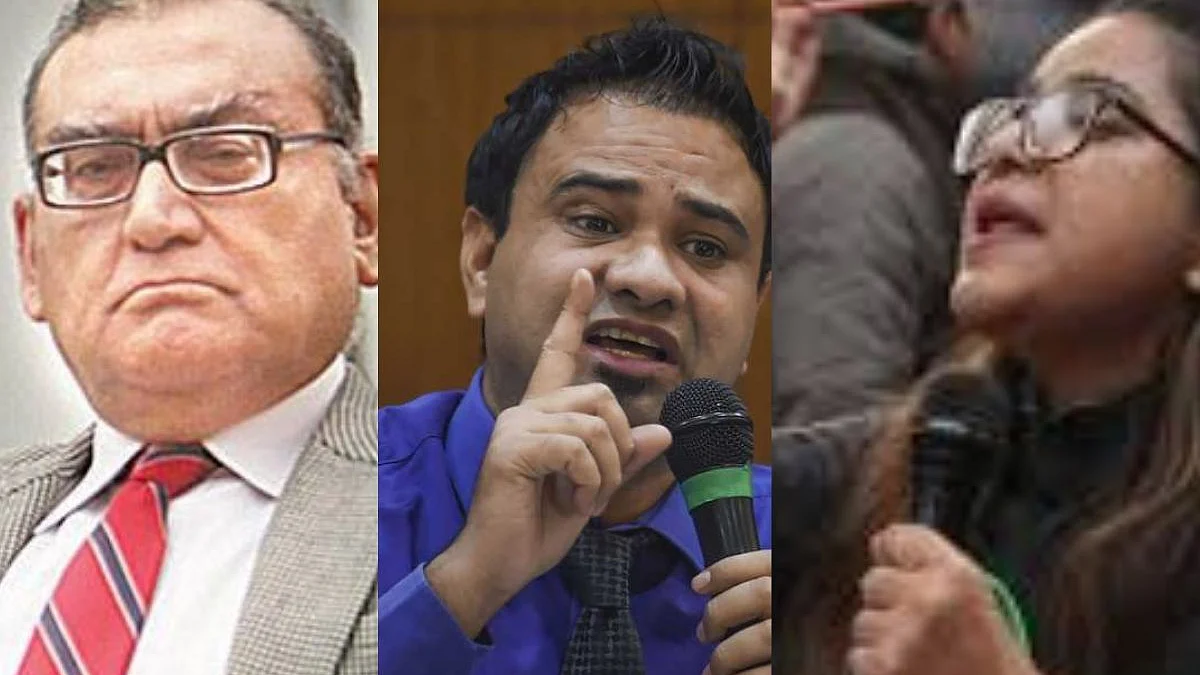  Markandey Katju, Kafeel Khan and Safoora Zargar (Left to right) (Photo Courtesy: social media)