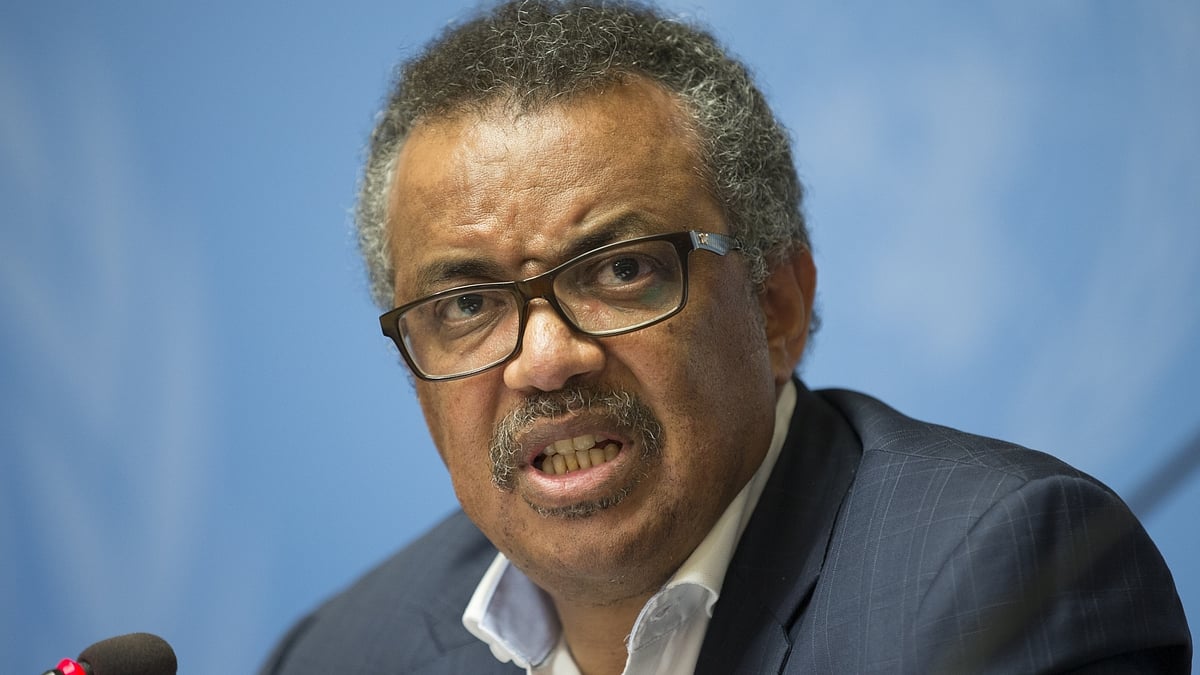 WHO chief&nbsp;Tedros Adhanom Ghebreyesus