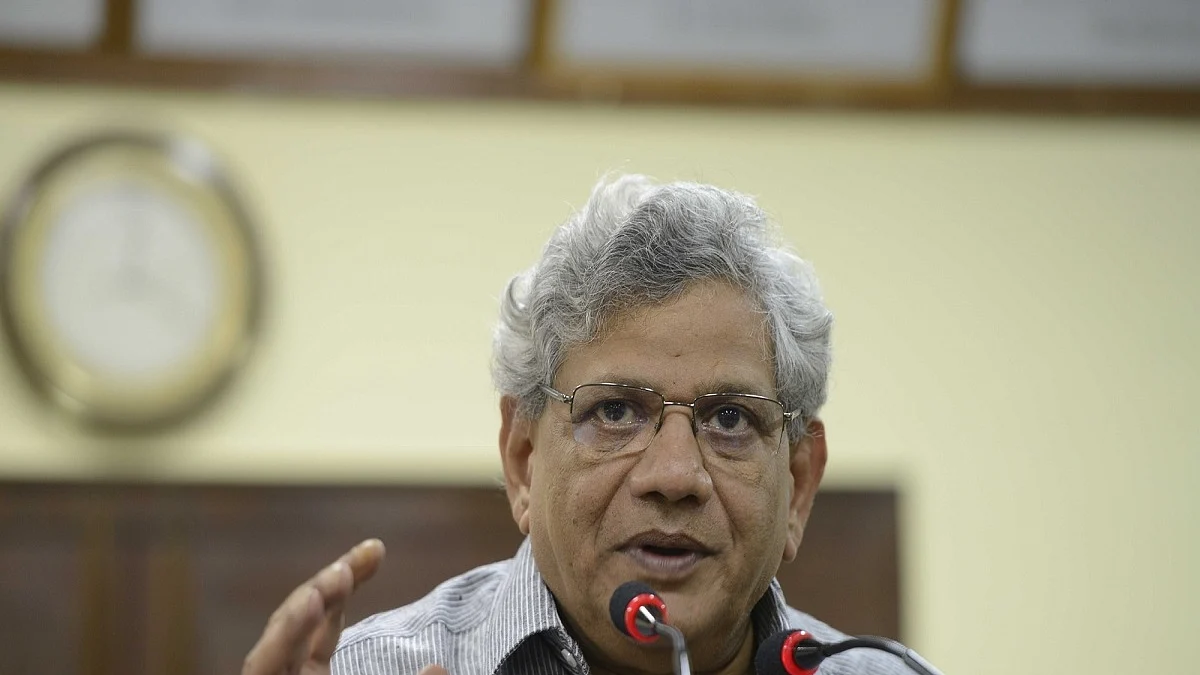 CPI-M general secretary Sitaram Yechury (Photo Courtesy: IANS)