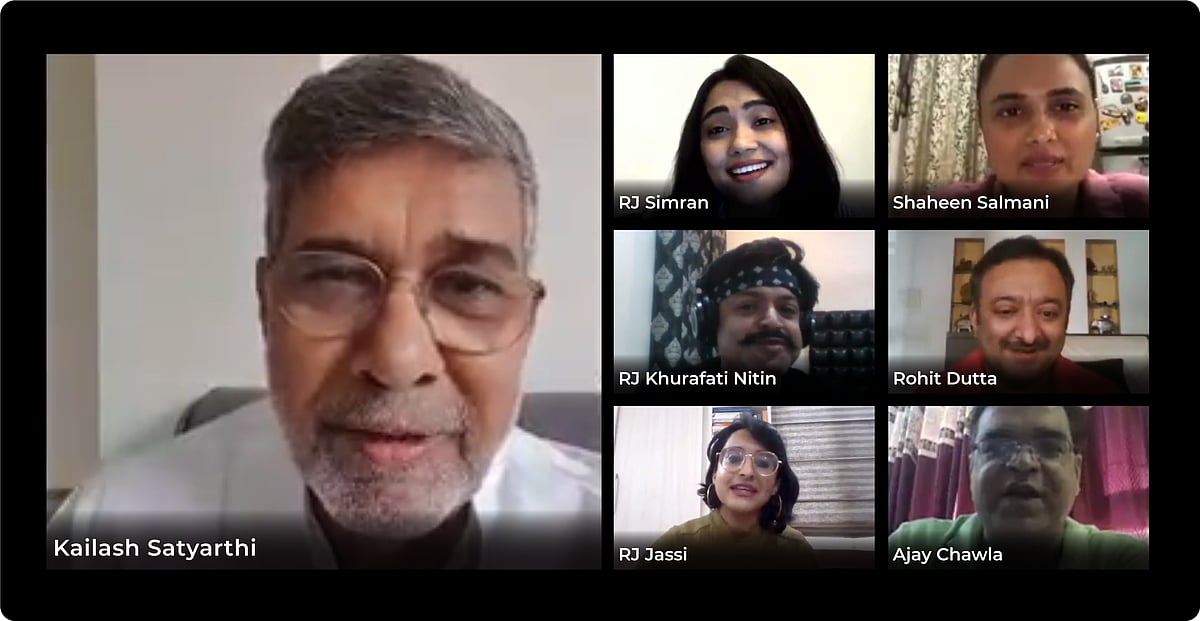 Nobel  Laureate Kailash Satyarthi lauds BIG FM’s Initiative and relentless warriors of COVID-19