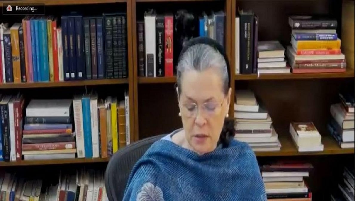 Congress chief Sonia Gandhi (Photo Courtesy: IANS)