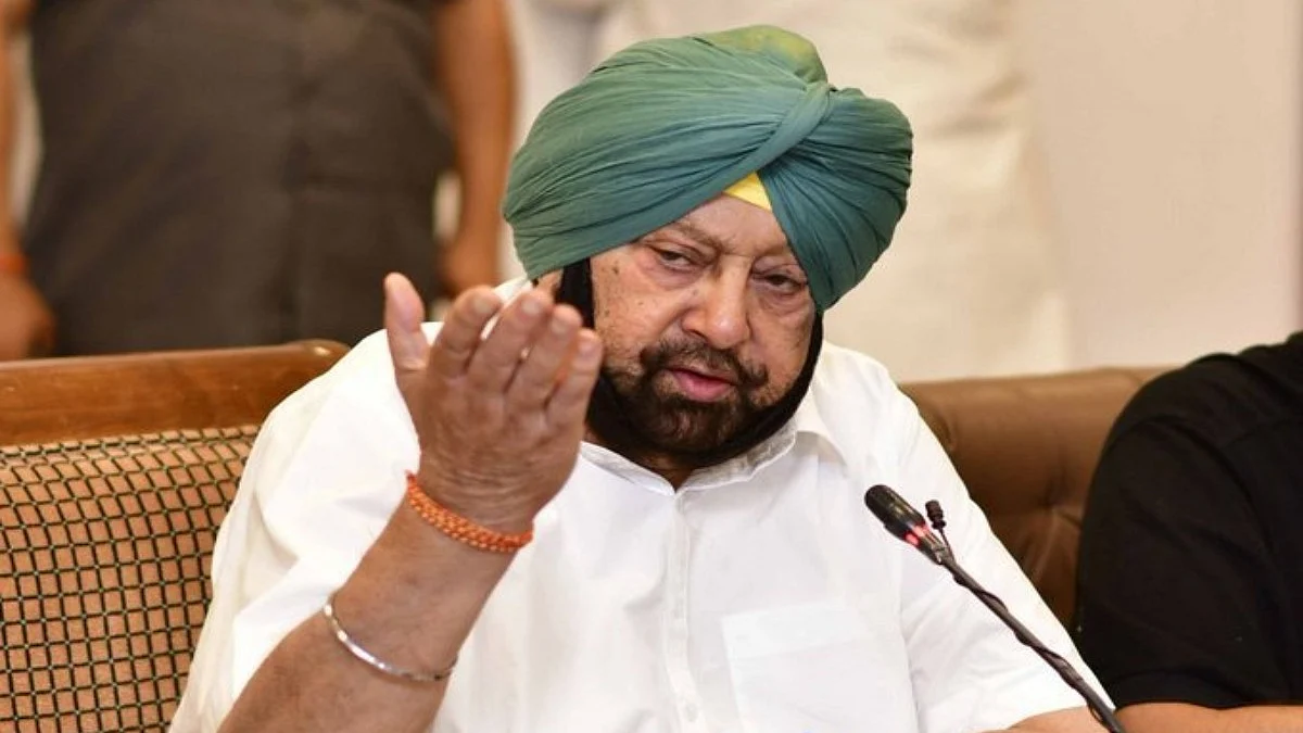 Punjab CM Capt Amarinder Singh (Photo Courtesy: IANS)