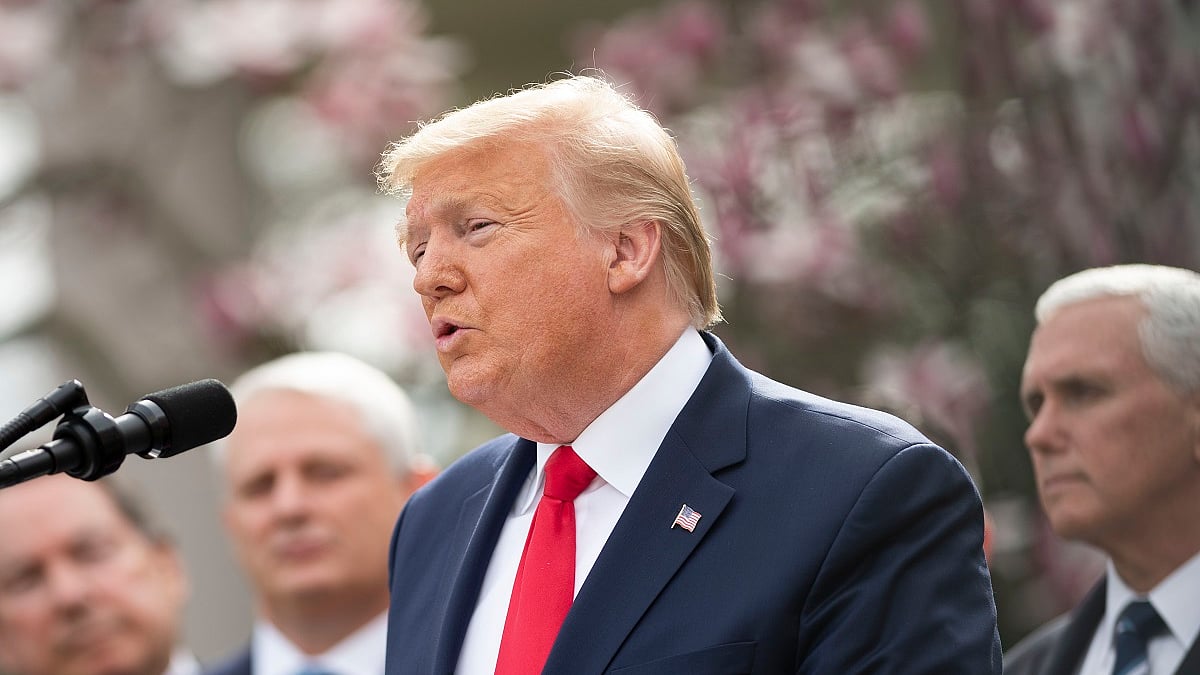  US President Donald Trump (Photo Courtesy: IANS)