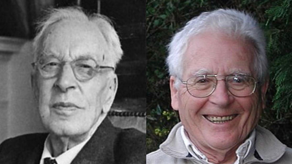 (Left) Arnold Toynbee; (Right) James Lovelock