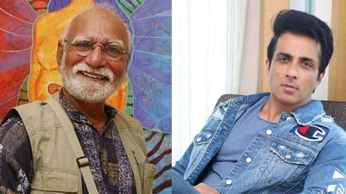 Surendra Rajan(left) and Sonu Sood