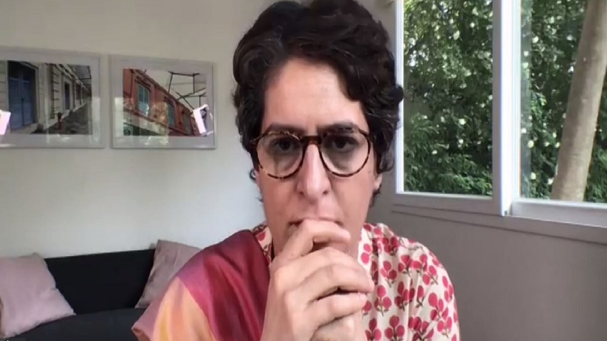 UP teachers recruitment scam: Priyanka Gandhi interacts with the candidate students, extends support