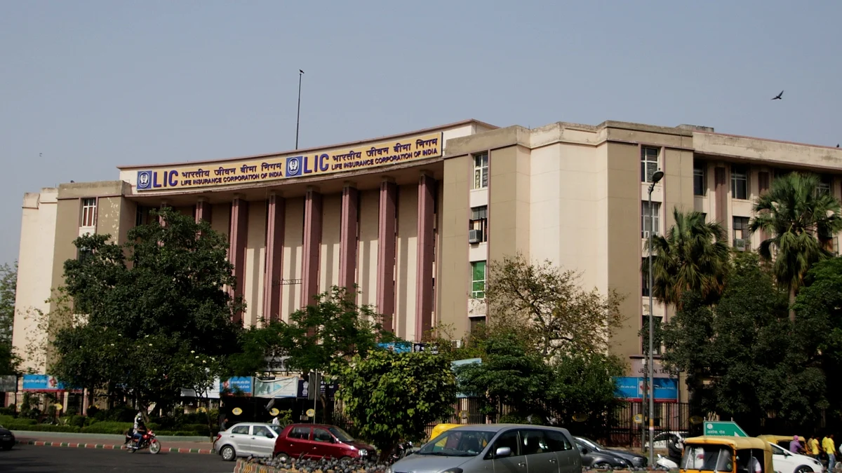 Life Insurance Corporation of India building, New Delhi. (File Photo: IANS)