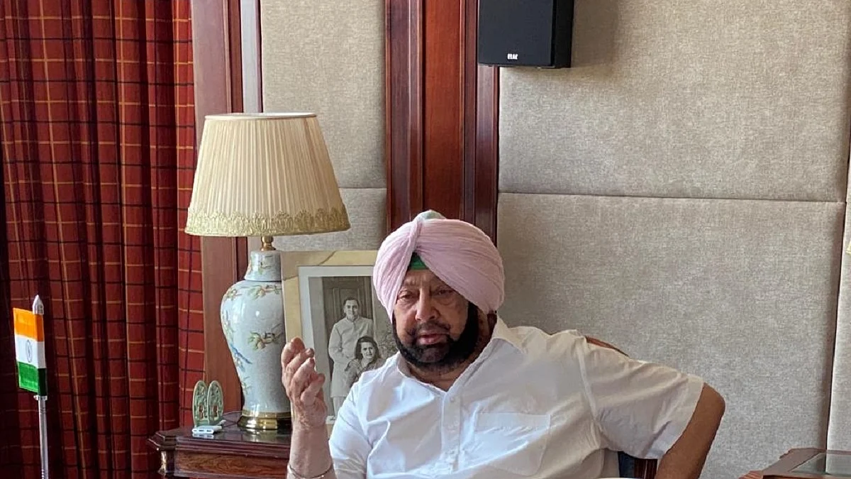 Punjab Chief Minister Amarinder Singh (Photo Courtesy: IANS)