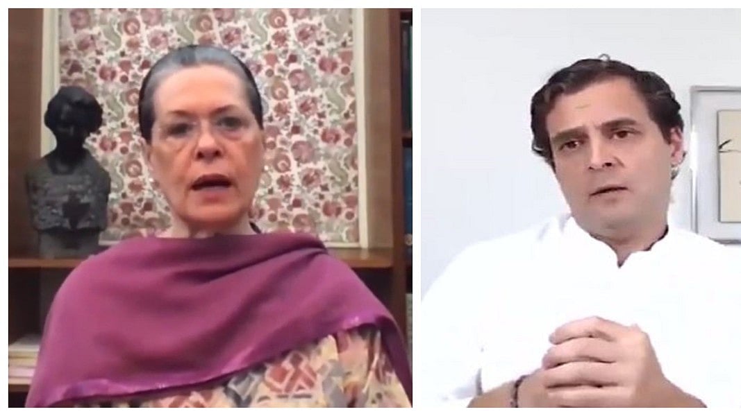 Sonia and Rahul Gandhi slam government over petroleum prices