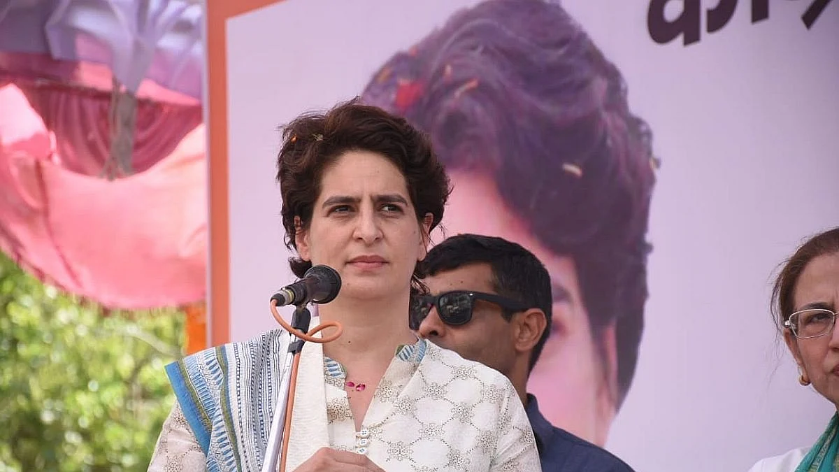 Congress general secretary Priyanka Gandhi  (Photo Courtesy: IANS)