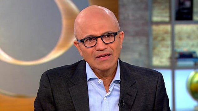 Microsoft CEO Satya Nadella (Photo courtesy: Twitter)