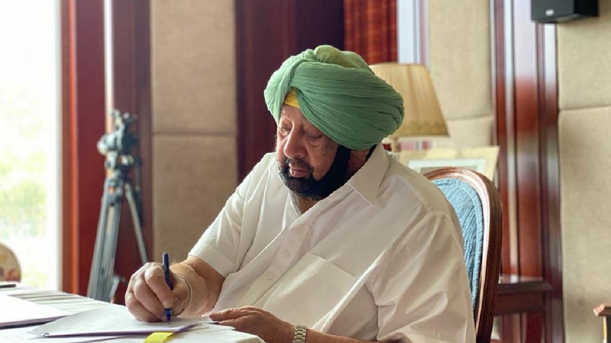 Punjab Chief Minister Capt Amarinder Singh (Photo Courtesy: IANS)