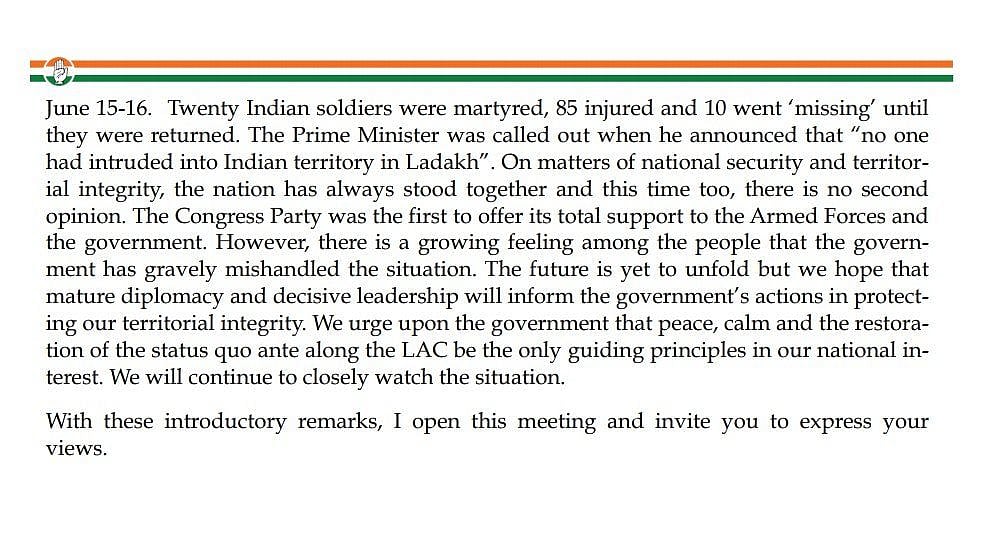 Mismanagement of pandemic will be one of most disastrous failures of Modi govt, says Sonia Gandhi