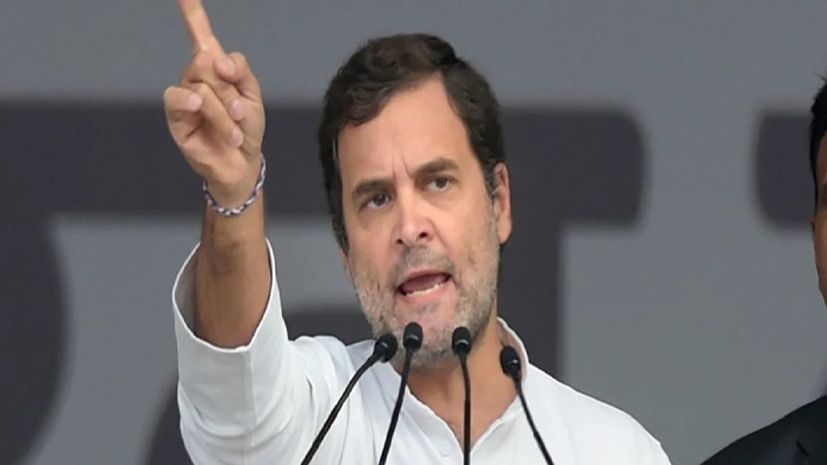 Congress leader Rahul Gandhi