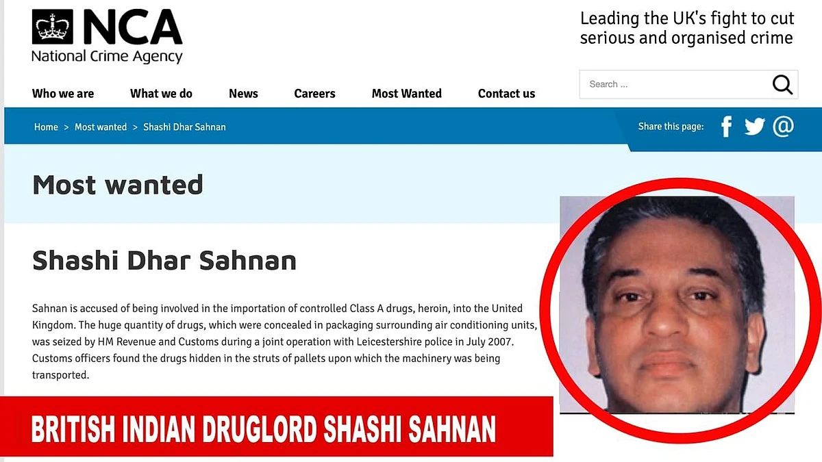 UK’s most wanted: India-born Sahnan runs much bigger drug ops than D-company in Europe  