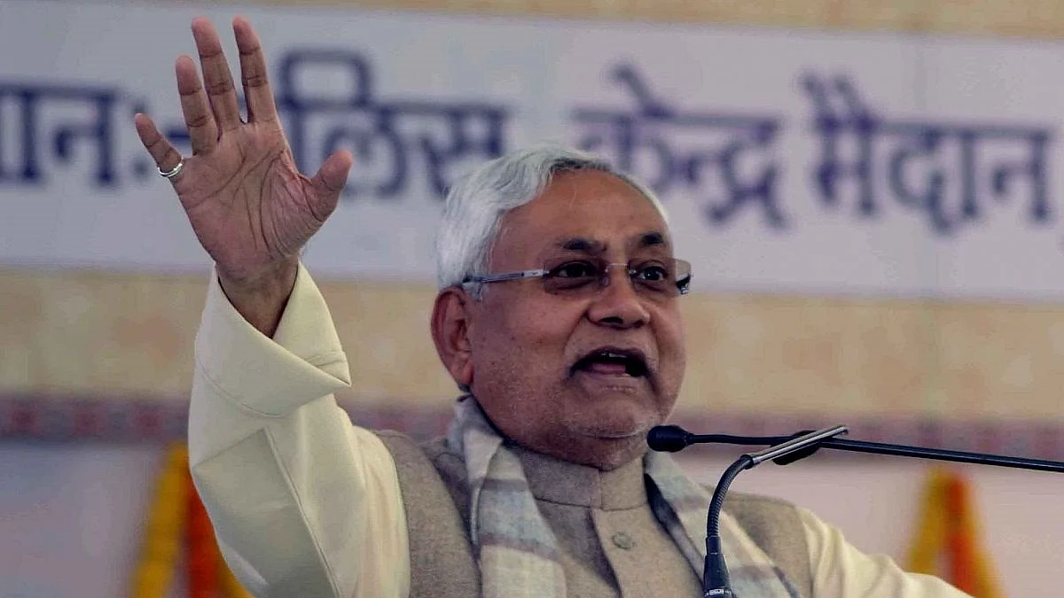Bihar CM Nitish Kumar (Photo courtesy: IANS)