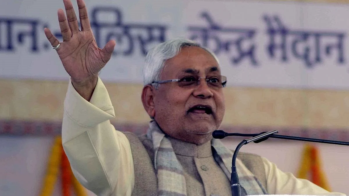 Bihar CM Nitish Kumar (Photo courtesy: IANS)