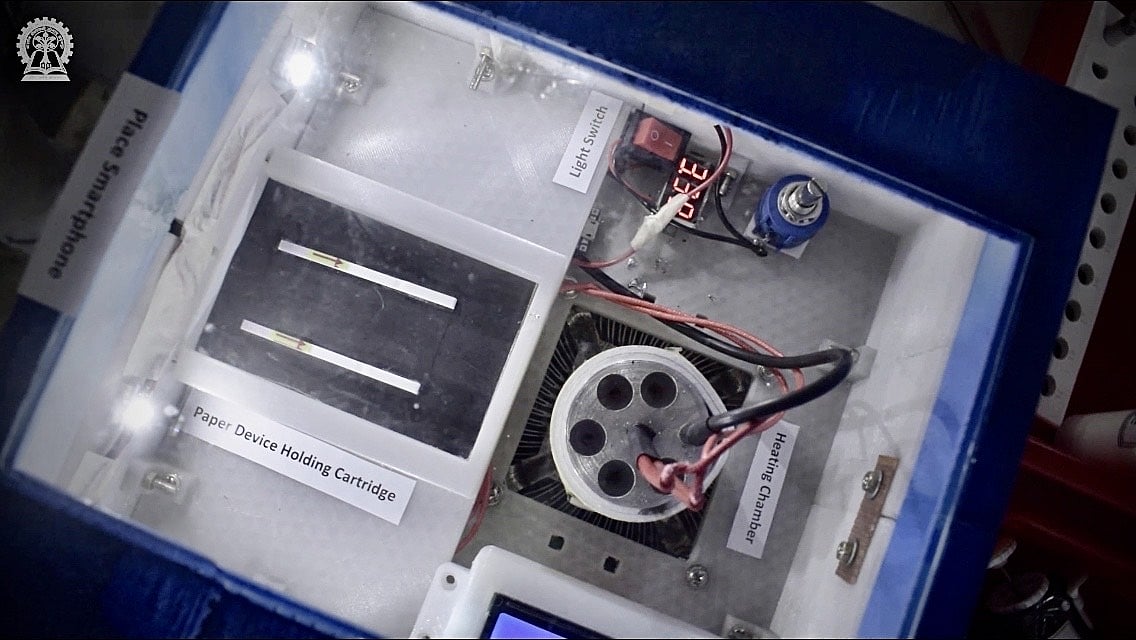 IIT Kharagpur’s portable device can test COVID for Rs 400