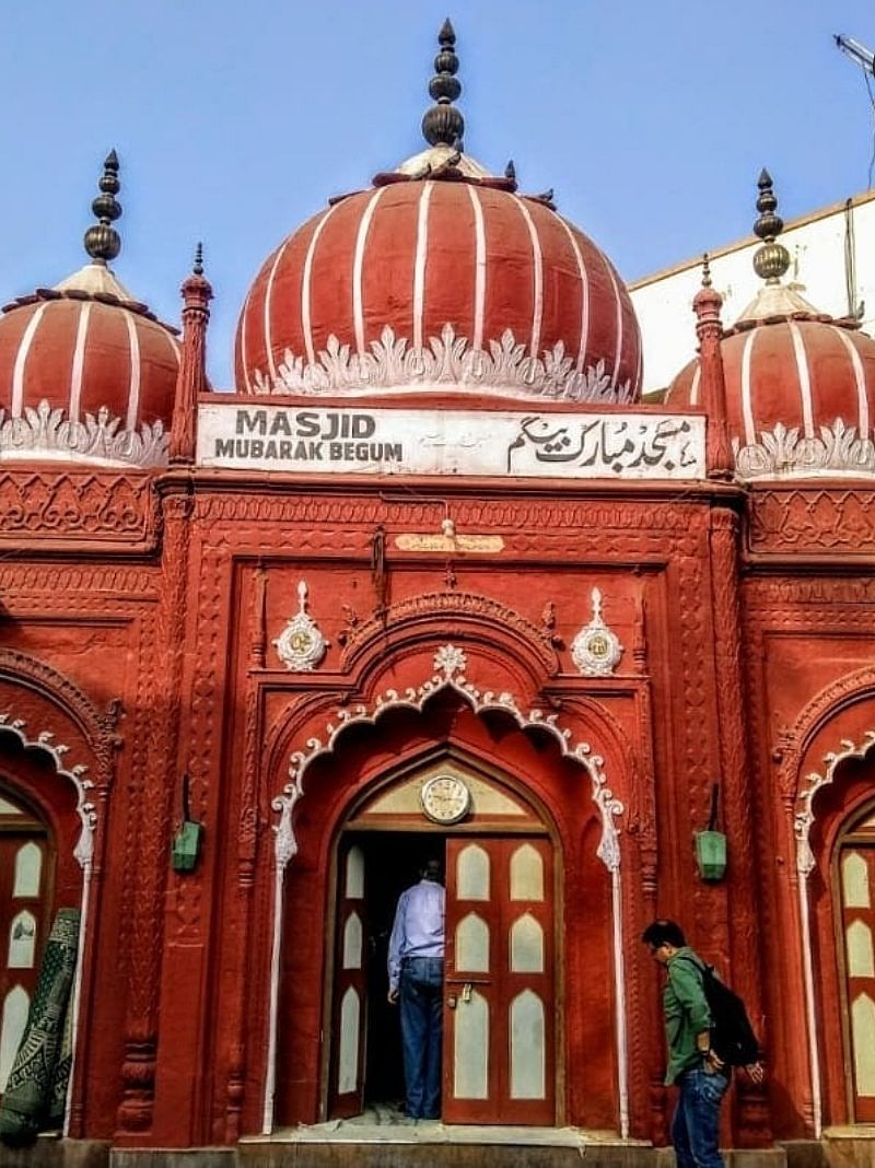 Mubarak Begum Ki Masjid: Heavy rains damage a rare mosque built by a woman  