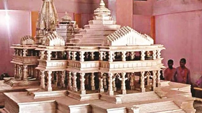 ‘Navratna’ attire for lord Ram on ‘Bhumi Pujan’ day