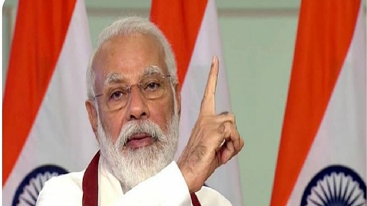 PM Modi (Photo Courtesy: Twitter/ @comical_bnda)