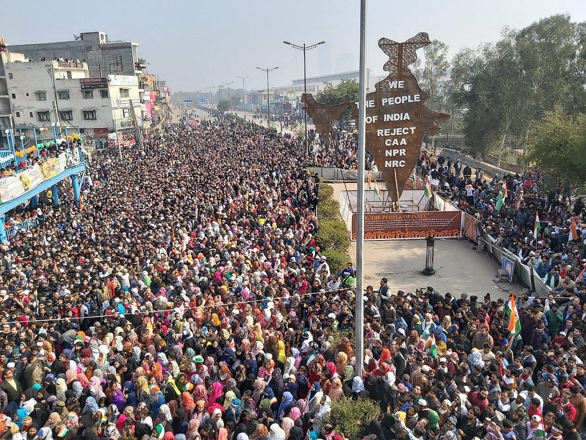 Shaheen Bagh protest (Photo Courtesy: IANS)
