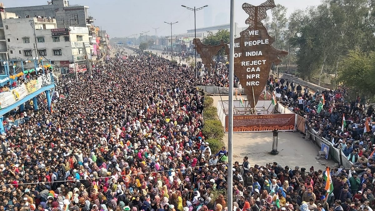 Shaheen Bagh protest (Photo Courtesy: IANS)