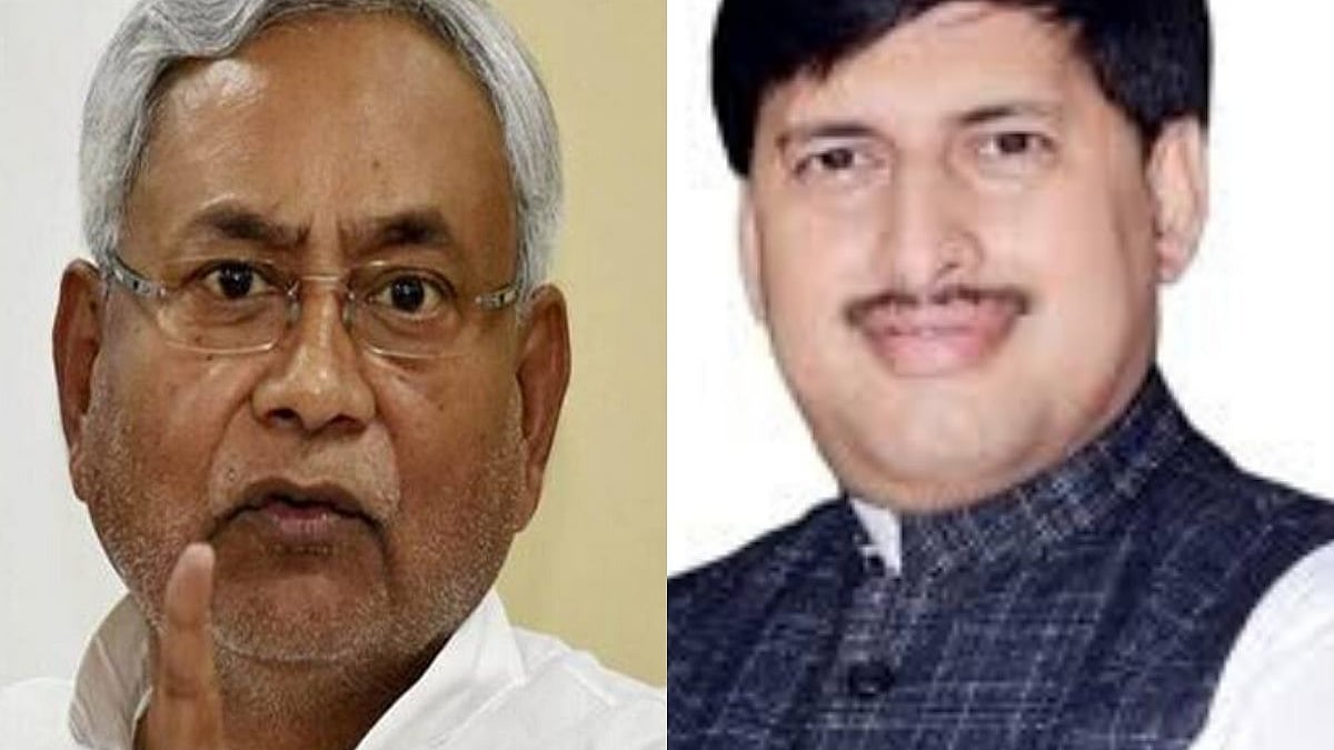 Bihar CM Nitish Kumar and former Youth Congress President Lallan Kumar
