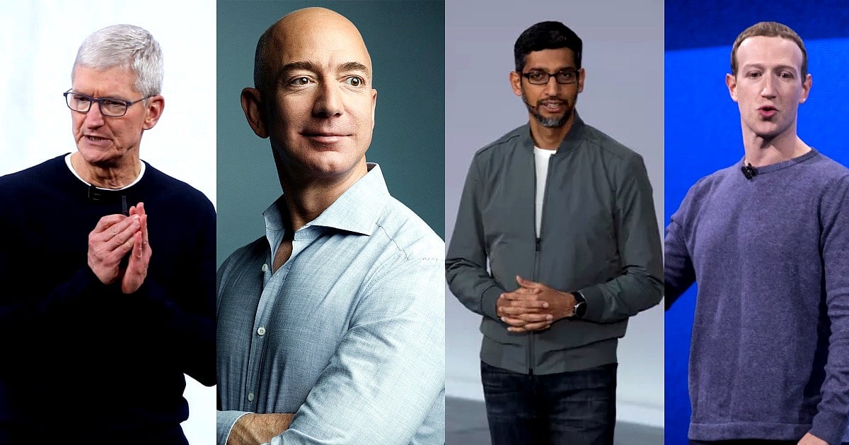 Pichai, Zuckerberg, Bezos, Cook take heat during US Congress grilling  