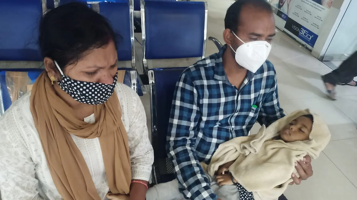 Heart rending story of Adivasi parents who decided to donate the eyes of their 2-year-old daughter