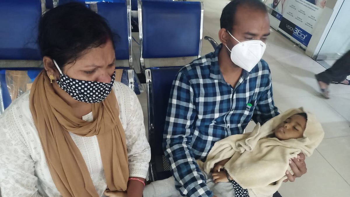Heart rending story of Adivasi parents who decided to donate the eyes of their 2-year-old daughter