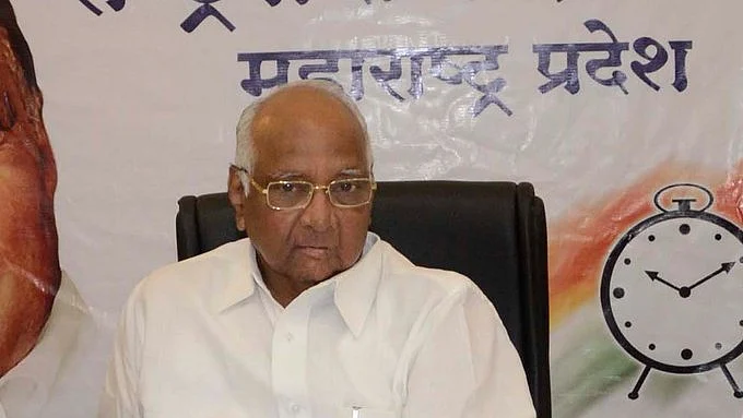 NCP Chief Sharad Pawar (File-IANS Photo)