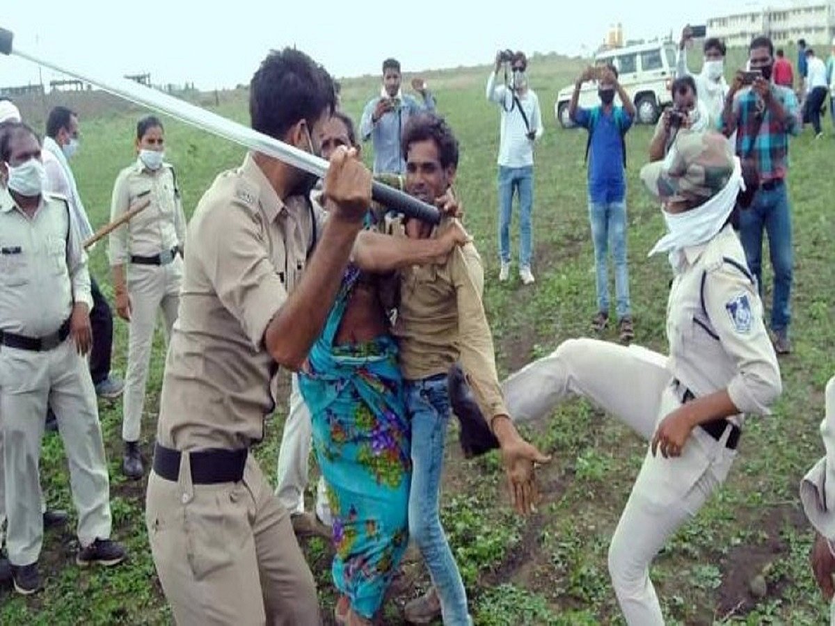Couple consumes pesticide while resisting eviction from land