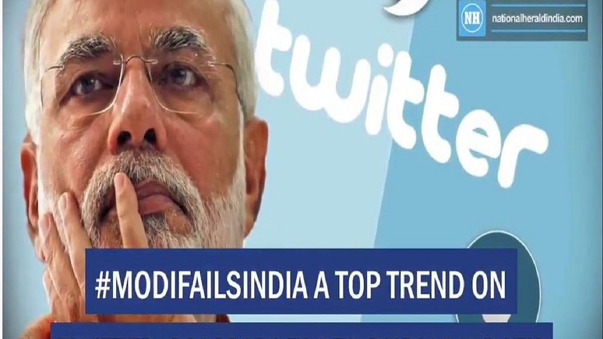 #ModiFailsIndia a top trend on Twitter, PM Modi faces public wrath