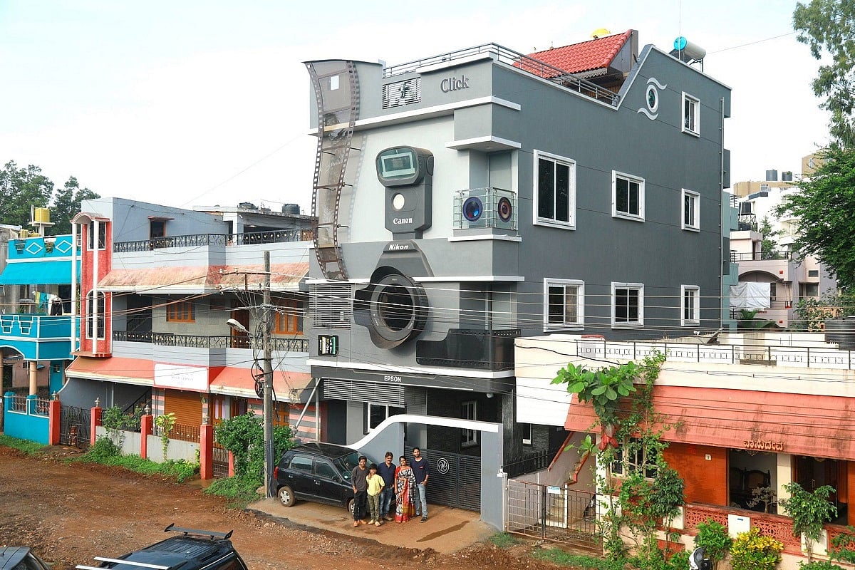 Unique! This camera shaped house built by a photographer in Karnataka will steal your heart!