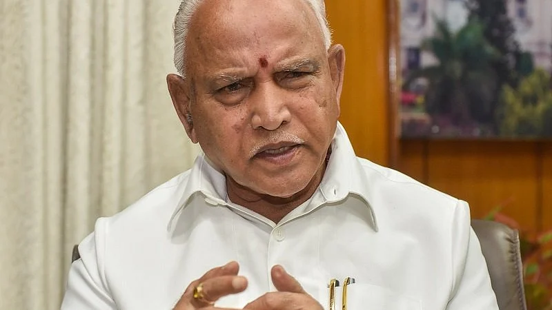 Karnataka CM BS Yediyurappa