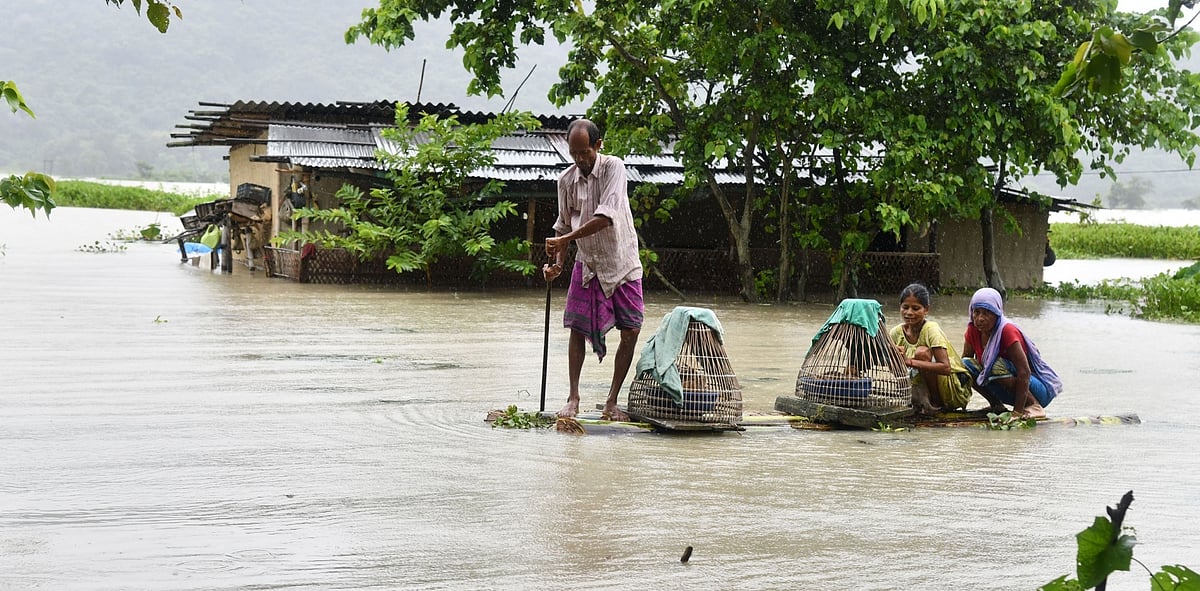 Flood situation critical in Assam, neighbouring states