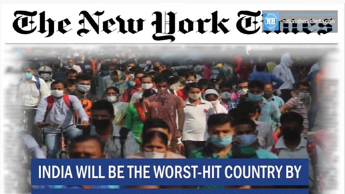India will be the worst-hit country by COVID-19 next year: The New York Times