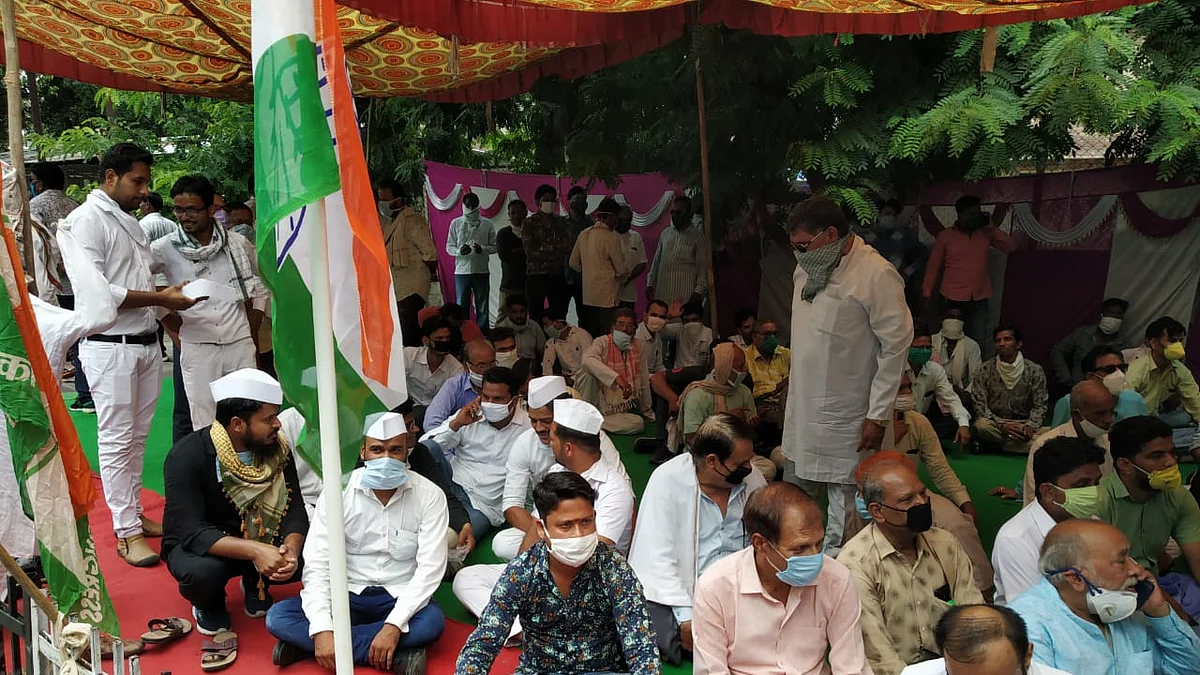 Rajasthan: Congress workers stage demonstrations across state against BJP