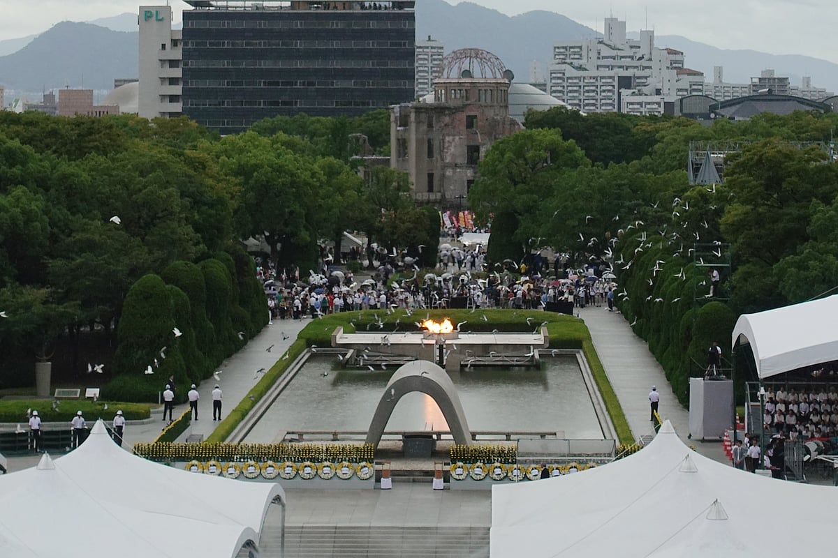 Hiroshima marks 75th atomic bomb anniversary  
