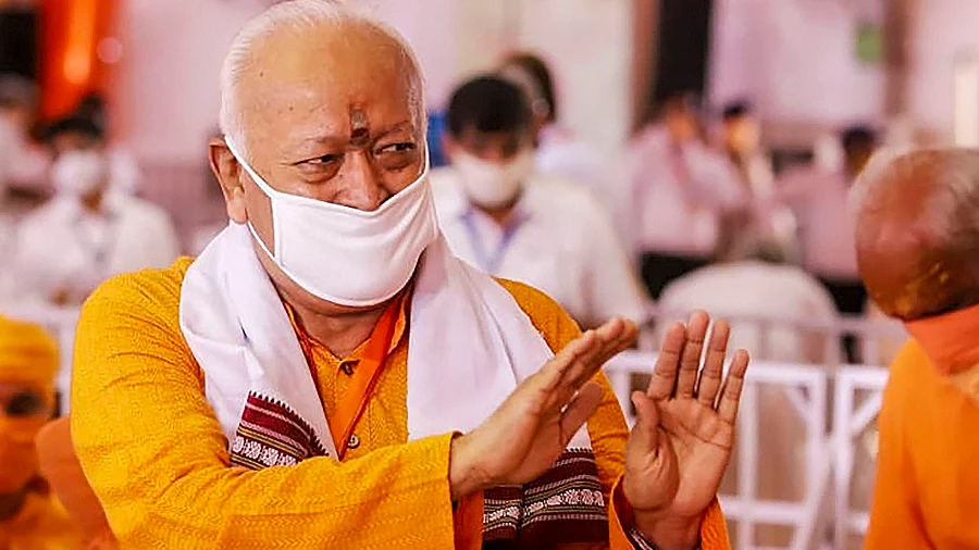 RSS Chief Mohan Bhagwat (PTI-File)