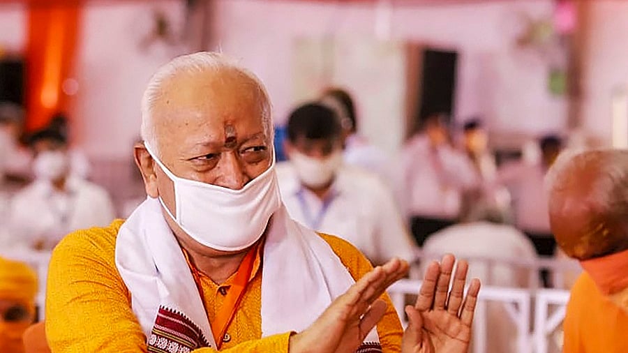 RSS Chief Mohan Bhagwat (PTI-File)