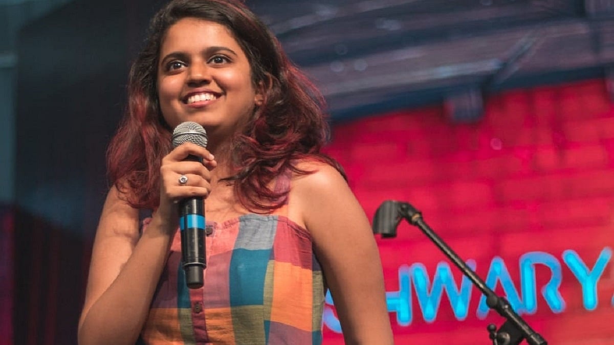 Comedian Aishwarya Mohanraj