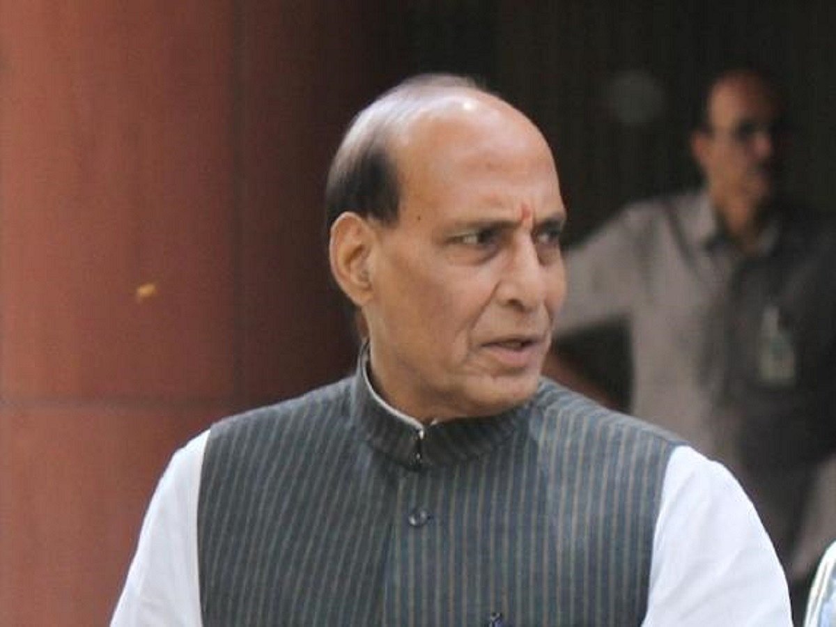 Defence Minister Rajnath Singh